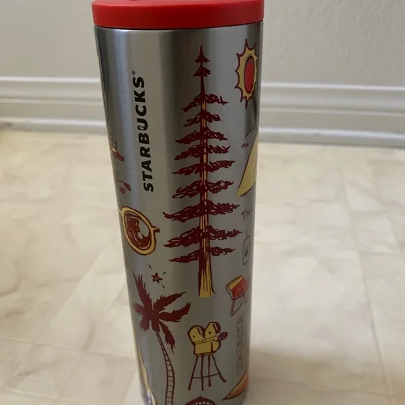 GIFTED Starbucks “Been There” Collectible California stainless steel tumbler16oz - Picture 6 of 8